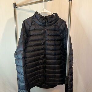 Men's Black Puffer Jacket